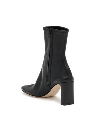 Detail View - Click To Enlarge - CHRISTEN - Tabi 75 Stretch Leather Ankle Boots