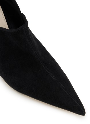 Detail View - Click To Enlarge - CHRISTEN - Helix Stretch 75 Suede Pumps