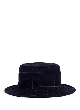 Main View - Click To Enlarge - NANAMICA - Windowpane check wind hat