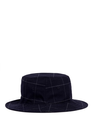 Figure View - Click To Enlarge - NANAMICA - Windowpane check wind hat
