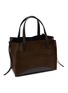 Detail View - Click To Enlarge - JW ANDERSON - Loafer Cabas Suede Tote Bag
