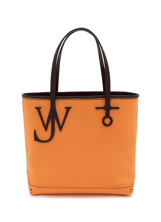 Main View - Click To Enlarge - JW ANDERSON - Small Anchor Canvas Leather Tote Bag