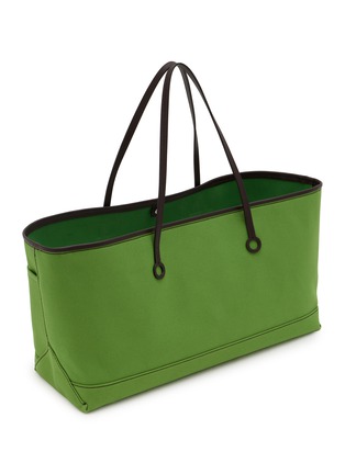 Detail View - Click To Enlarge - JW ANDERSON - Stretch Anchor Canvas Leather Tote Bag