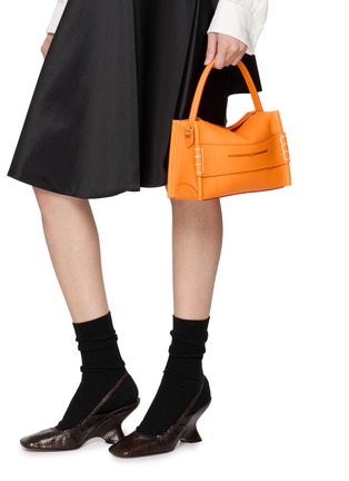 Figure View - Click To Enlarge - JW ANDERSON - Small Loafer Leather Shoulder Bag