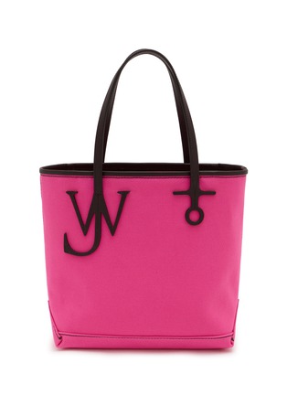Main View - Click To Enlarge - JW ANDERSON - Small Anchor Canvas Leather Tote Bag