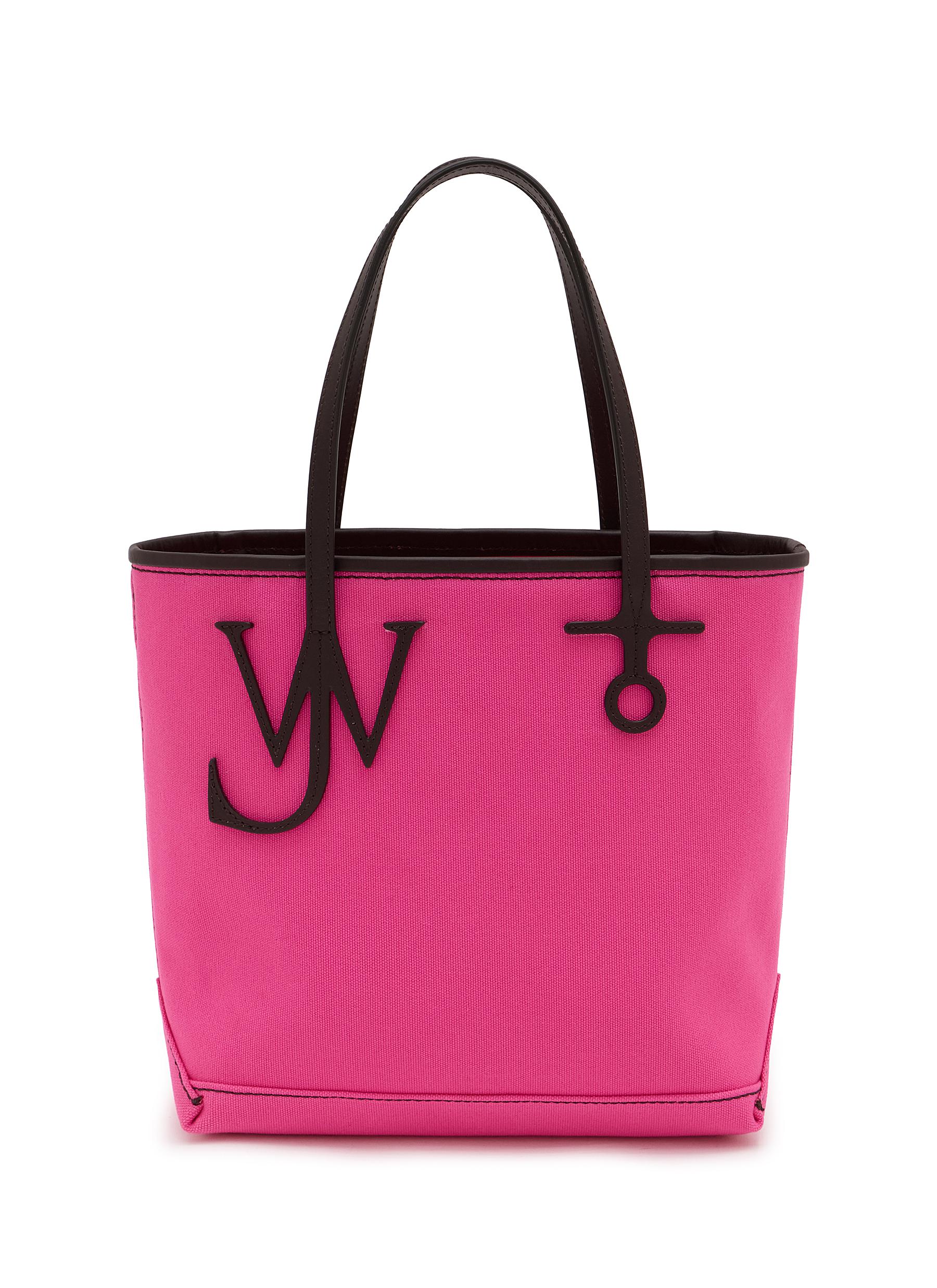 JW ANDERSON | Small Anchor Canvas Leather Tote Bag | Women | Lane