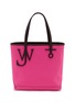 JW ANDERSON Small Anchor Canvas Leather Tote Bag