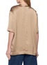 Back View - Click To Enlarge - TOTEME - Satin Tee