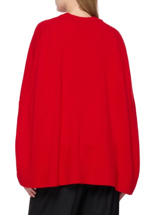 Back View - Click To Enlarge - TOTEME - Cape Cashmere Knit Sweater