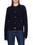 Main View - Click To Enlarge - TOTEME - Hammered Button Cardigan