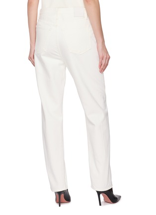 Back View - Click To Enlarge - TOTEME - Twisted Seam Light Wash Jeans