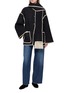 Figure View - Click To Enlarge - TOTEME - Embroidered Scarf Jacket