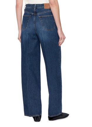 Back View - Click To Enlarge - TOTEME - Wide Leg Jeans