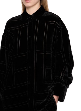  - TOTEME - Oversized Jacquard Shirt