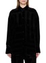 Main View - Click To Enlarge - TOTEME - Oversized Jacquard Shirt