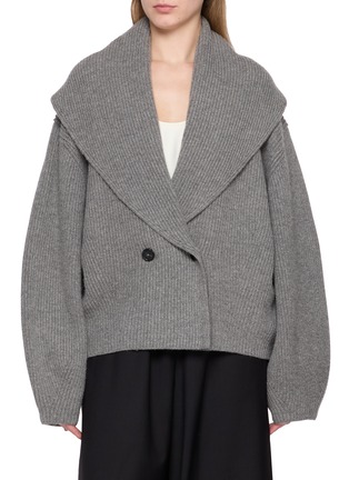 Main View - Click To Enlarge - TOTEME - Shawl-Lapel Cardigan