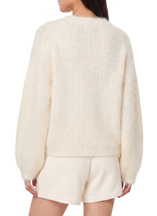 Back View - Click To Enlarge - TOTEME - Mohair Ribbed Knit Sweater