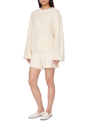 Figure View - Click To Enlarge - TOTEME - Mohair Ribbed Knit Sweater