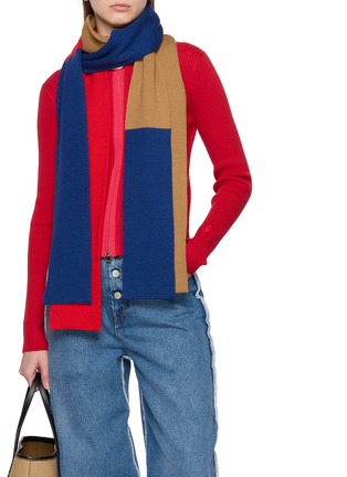 Figure View - Click To Enlarge - JW ANDERSON - Four-Way Fastened Knit Scarf