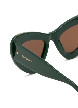 Detail View - Click To Enlarge - JW ANDERSON - Jwa06 Butterfly Acetate Sunglasses