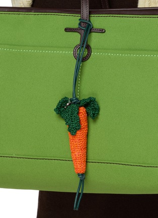 Front View - Click To Enlarge - JW ANDERSON - Carrot Bag Charm