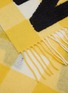 Detail View - Click To Enlarge - JW ANDERSON - Logo Alpaca Wool Blend Scarf