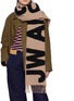 Figure View - Click To Enlarge - JW ANDERSON - Logo Wool Scarf