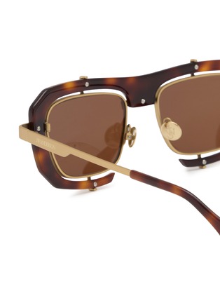 Detail View - Click To Enlarge - JW ANDERSON - Jwa03 Geometric Acetate Sunglasses