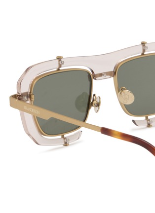Detail View - Click To Enlarge - JW ANDERSON - Jwa03 Geometric Acetate Sunglasses