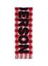 Detail View - Click To Enlarge - JW ANDERSON - Logo Alpaca Scarf