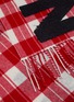 Detail View - Click To Enlarge - JW ANDERSON - Logo Alpaca Scarf