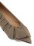 Detail View - Click To Enlarge - JW ANDERSON - Ruffle Suede Ballerina Flats