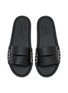 Detail View - Click To Enlarge - JW ANDERSON - Loafer Leather Slides