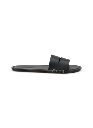 Main View - Click To Enlarge - JW ANDERSON - Loafer Leather Slides