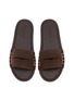 Detail View - Click To Enlarge - JW ANDERSON - Loafer Suede Slides