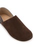 Detail View - Click To Enlarge - JW ANDERSON - Babouche Suede Leather Slipper Mules