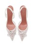 Detail View - Click To Enlarge - AMINA MUADDI - Rosie 95 Lace Slingback Pumps