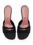 Detail View - Click To Enlarge - AMINA MUADDI - Eleonora 45 Satin Slipper Sandals