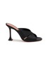 AMINA MUADDI Salma 95 Satin Sandals