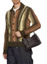 Figure View - Click To Enlarge - JW ANDERSON - Small Loafer Leather Shoulder Bag