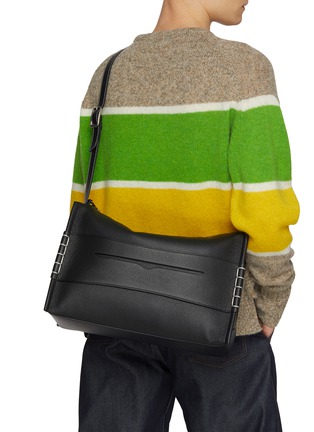 Figure View - Click To Enlarge - JW ANDERSON - Loafer Leather Messenger Bag