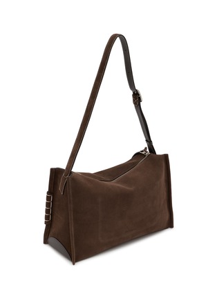 Detail View - Click To Enlarge - JW ANDERSON - Loafer Suede Messenger Bag