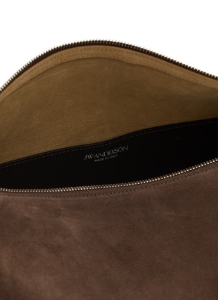 Detail View - Click To Enlarge - JW ANDERSON - Loafer Suede Messenger Bag