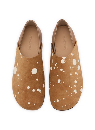 Detail View - Click To Enlarge - JW ANDERSON - Babouche Printed Leather Slipper Mules