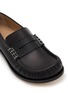 Detail View - Click To Enlarge - JW ANDERSON - Moccasin Leather Loafers