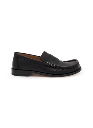 Main View - Click To Enlarge - JW ANDERSON - Moccasin Leather Loafers