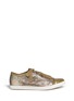 Main View - Click To Enlarge - LANVIN - Lizard embossed leather sneakers