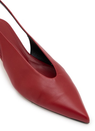 Detail View - Click To Enlarge - AEYDE - Camila Leather Slingback Pumps