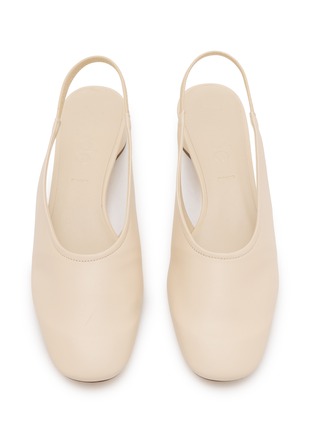 Detail View - Click To Enlarge - AEYDE - Dua 25 Leather Slingback Flats
