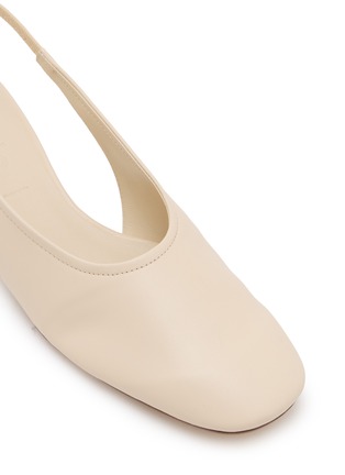 Detail View - Click To Enlarge - AEYDE - Dua 25 Leather Slingback Flats